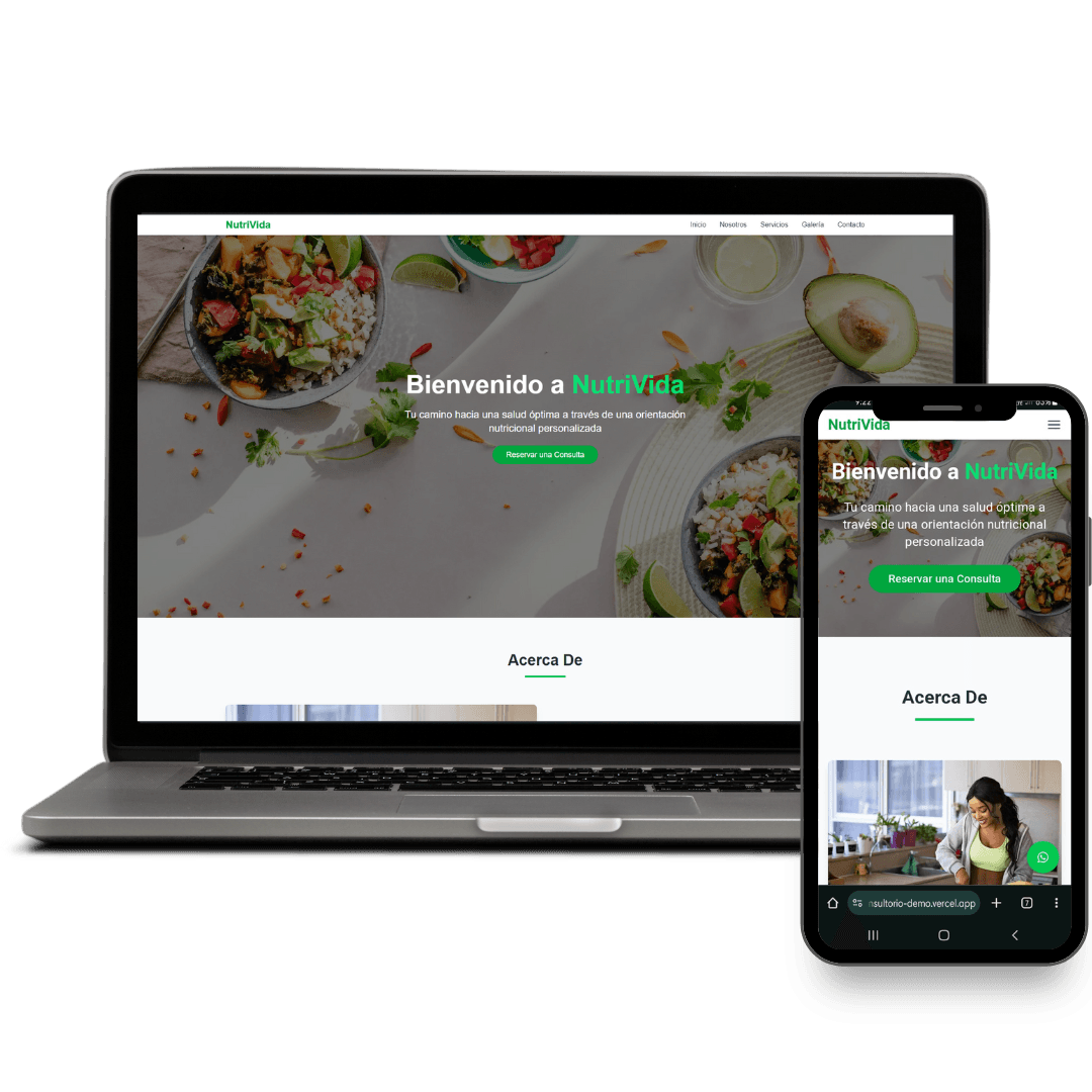 Sitio profesional pensado para consultorios que desean mostrar su experiencia, servicios y facilitar la reserva de consultas.